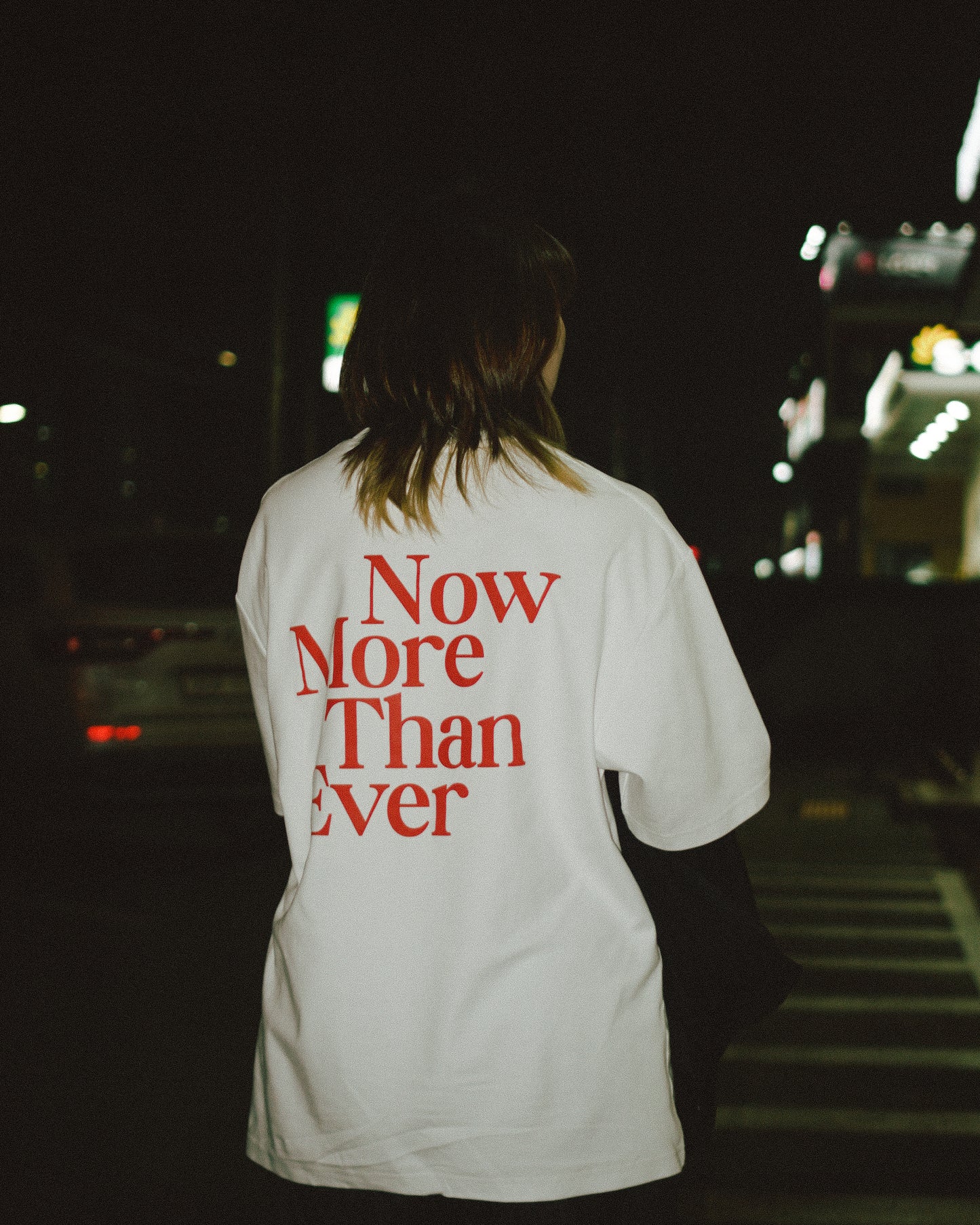 NOW MORE THAN EVER OVERSIZED TEE
